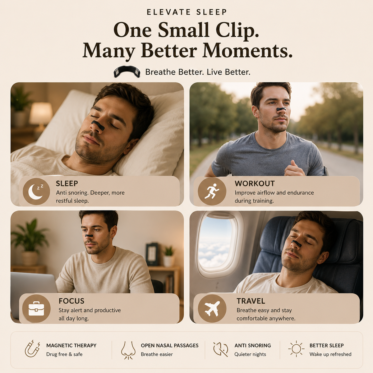 Elevate™ Anti-Snore Nasal Kit
